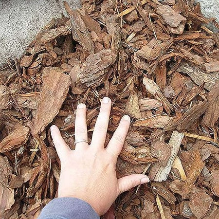 Pine Bark 25-100mm $108m3 (Min 5m)